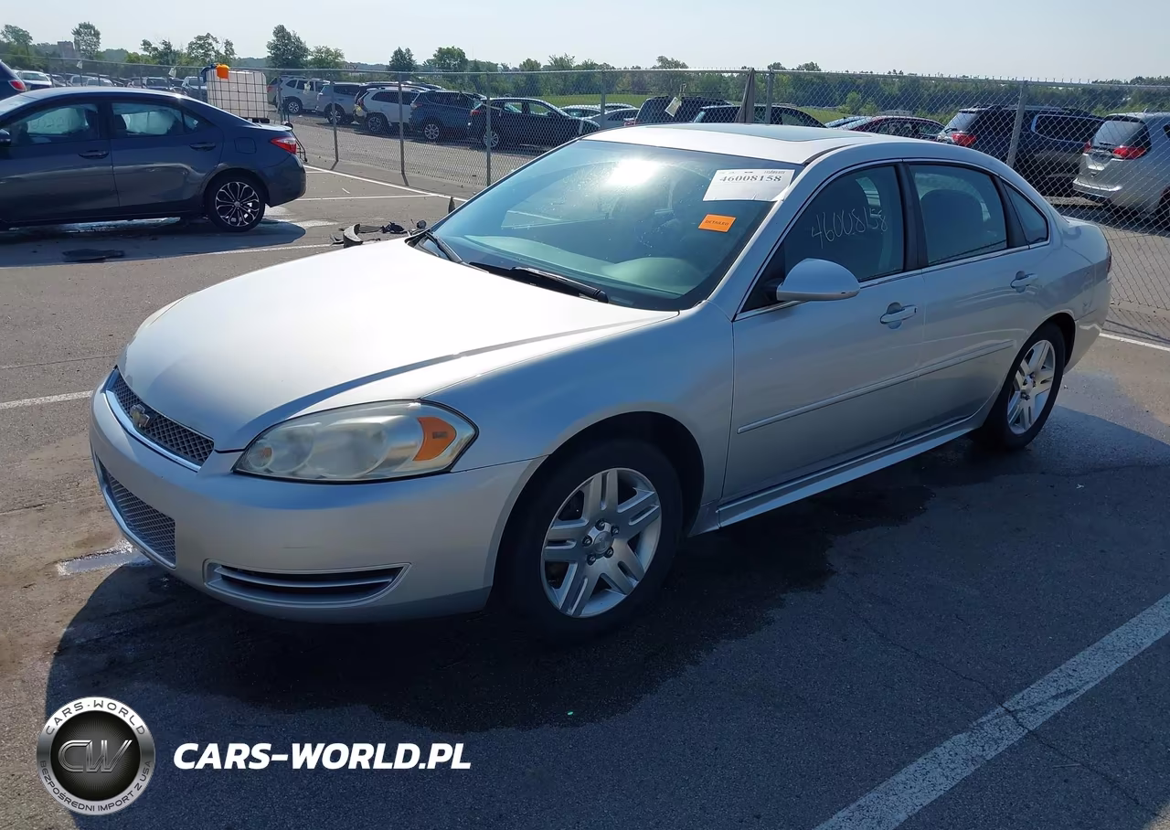 2013 Chevrolet Impala Lt VIN:2G1WG5E39D1253813 - 2