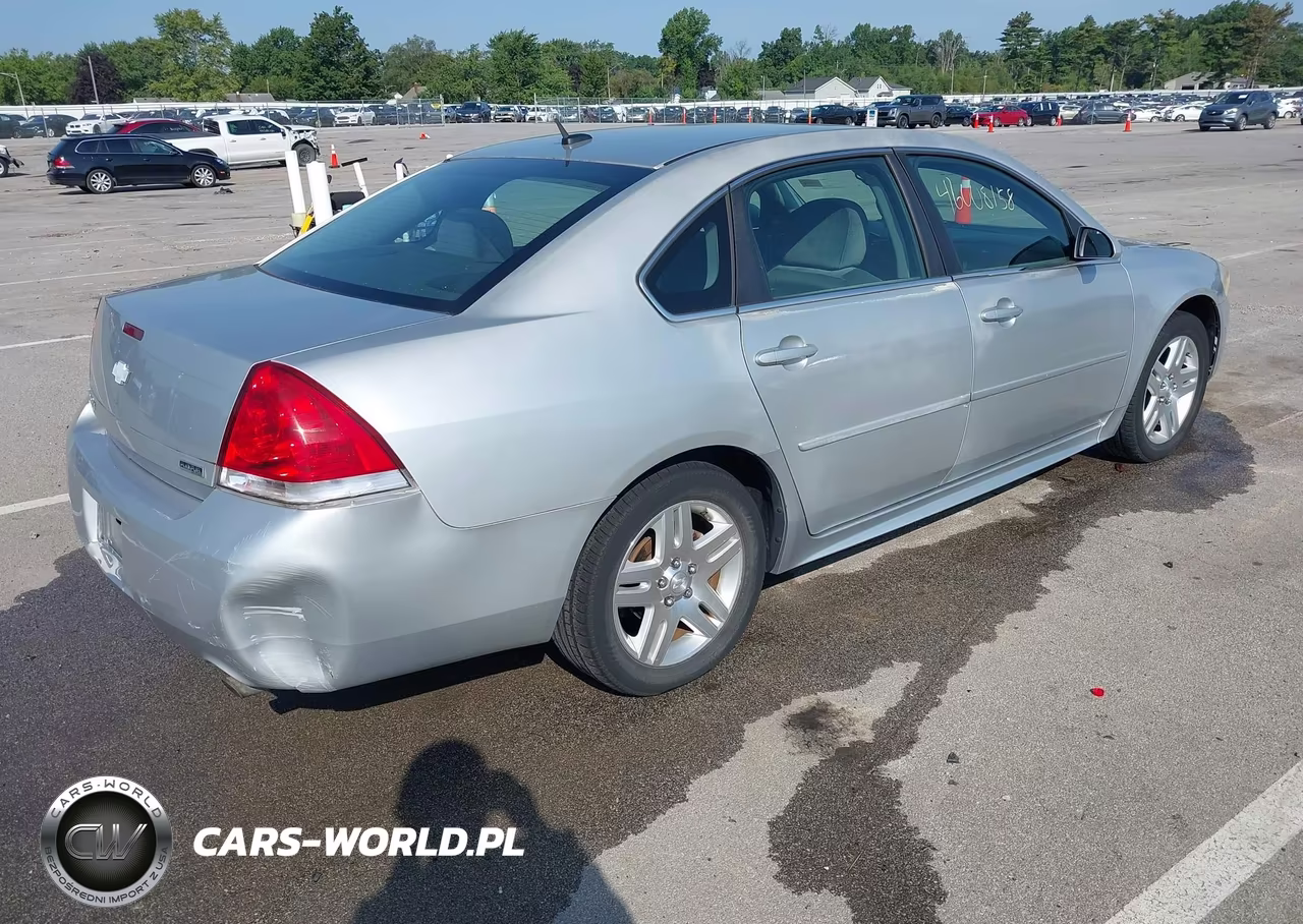 2013 Chevrolet Impala Lt VIN:2G1WG5E39D1253813 - 4