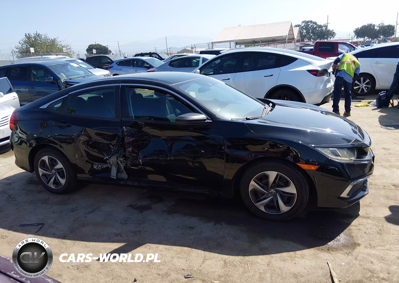 2021 Honda Civic Lx VIN:19XFC2F68ME201411 - 13
