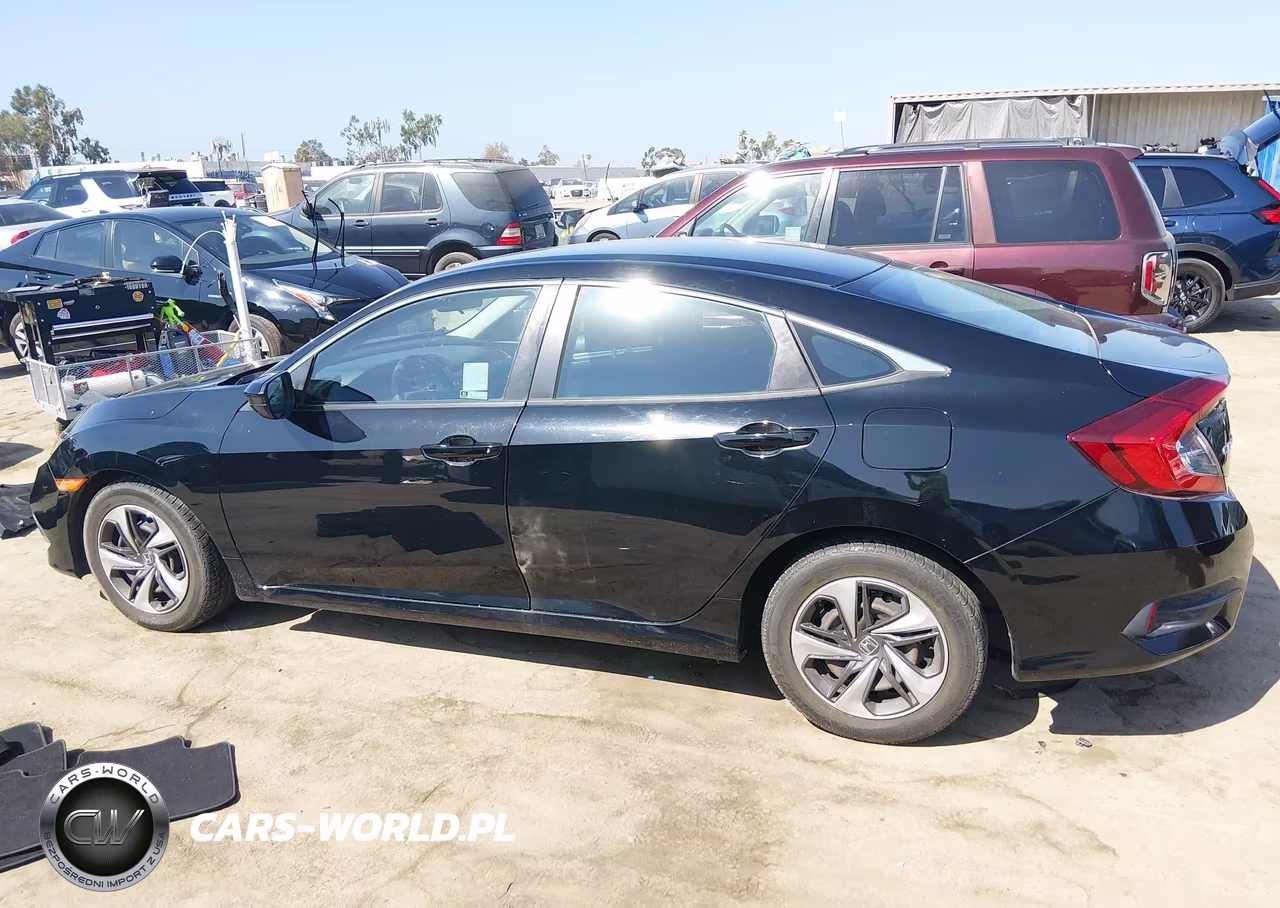 2021 Honda Civic Lx VIN:19XFC2F68ME201411 - 14