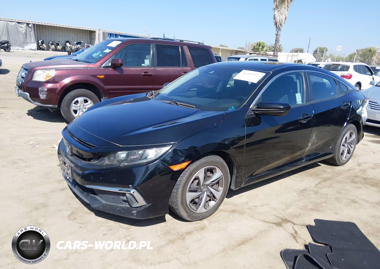 2021 Honda Civic Lx VIN:19XFC2F68ME201411 - 2