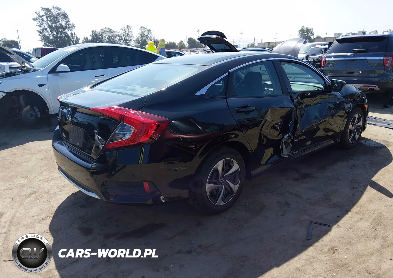 2021 Honda Civic Lx VIN:19XFC2F68ME201411 - 4
