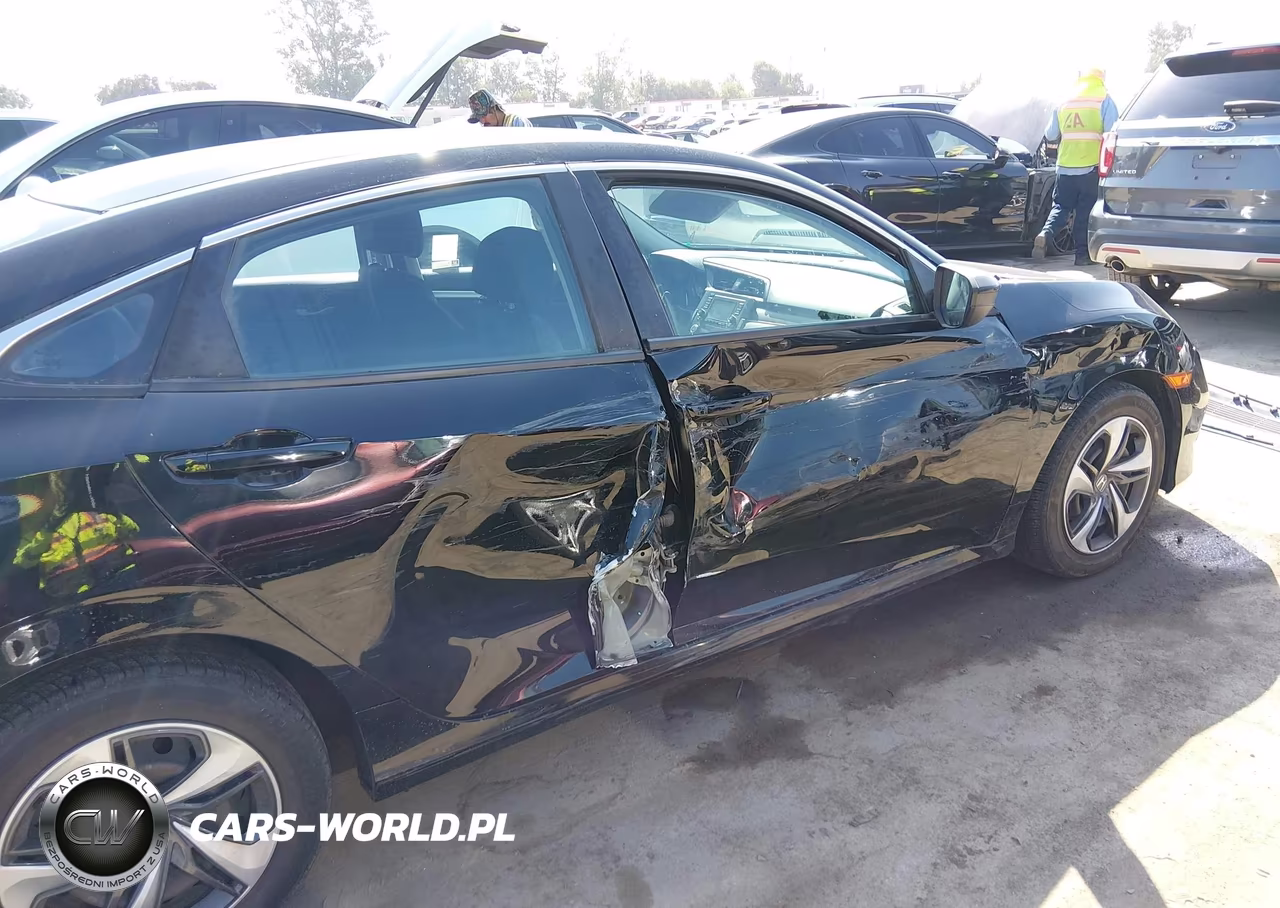 2021 Honda Civic Lx VIN:19XFC2F68ME201411 - 6