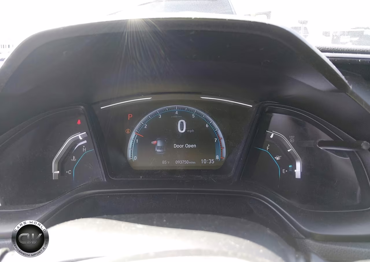 2021 Honda Civic Lx VIN:19XFC2F68ME201411 - 7