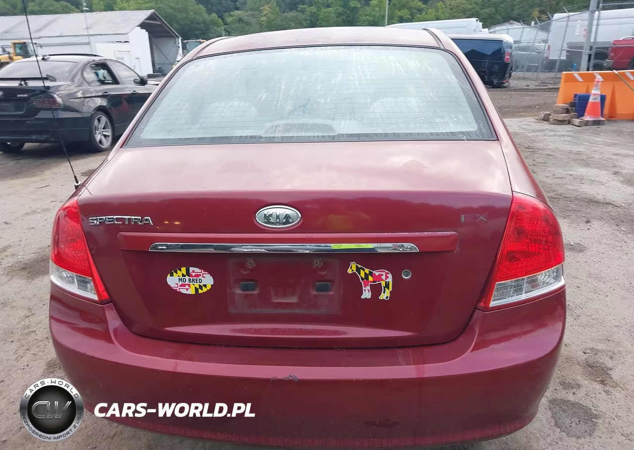 2007 Kia Spectra Ex VIN:KNAFE121775458815 - 16