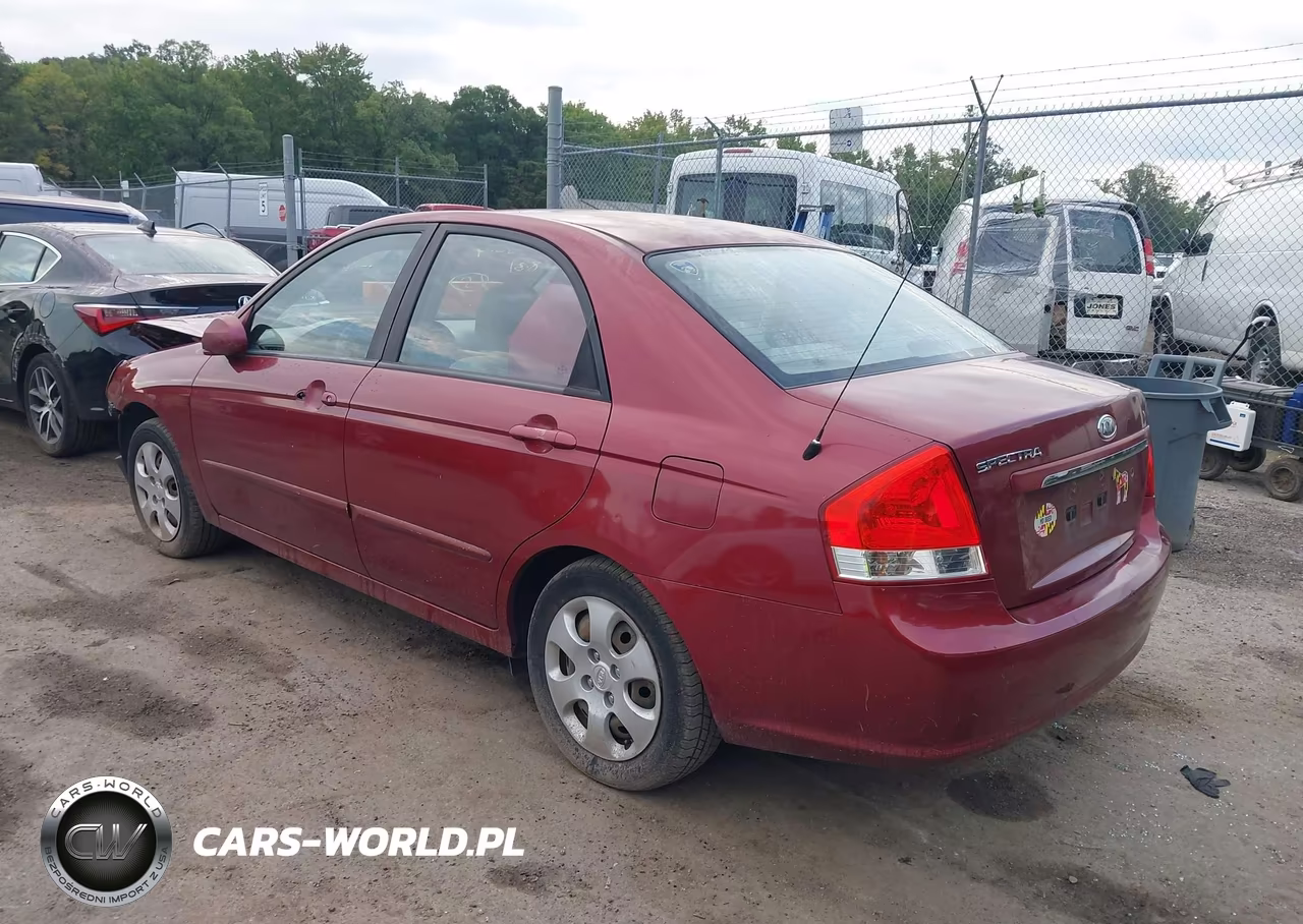2007 Kia Spectra Ex VIN:KNAFE121775458815 - 3