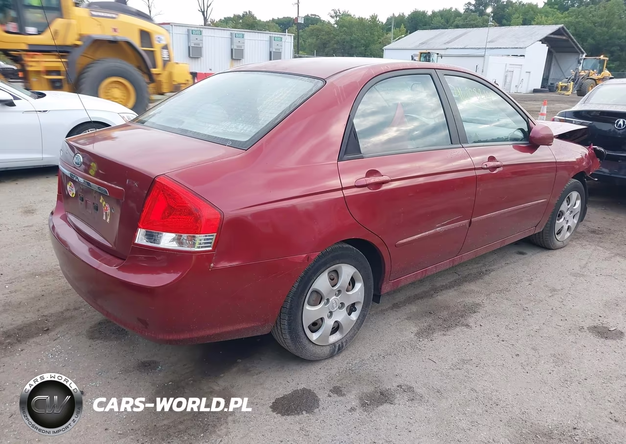 2007 Kia Spectra Ex VIN:KNAFE121775458815 - 4