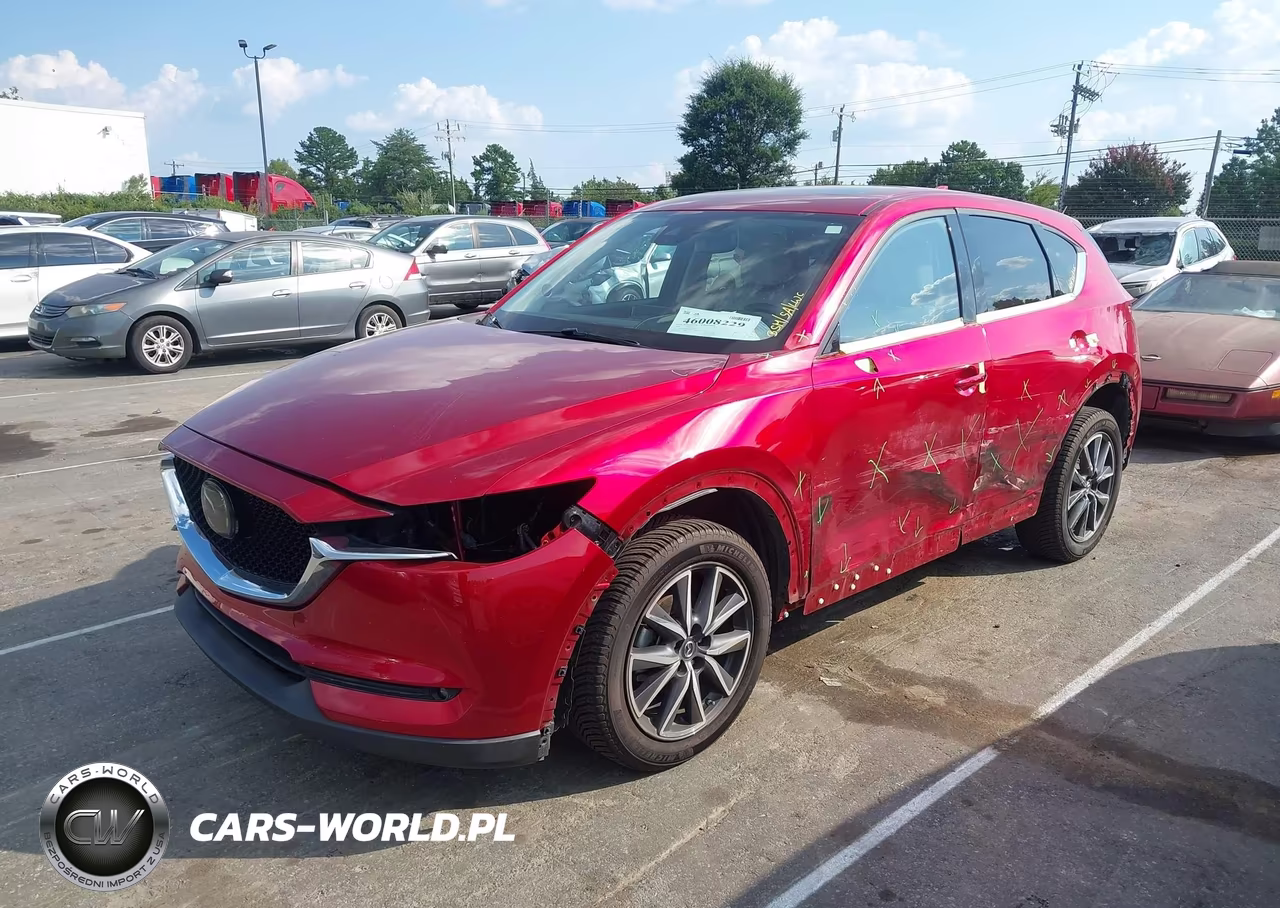 2018 Mazda Cx-5 Grand Touring VIN:JM3KFBDM4J0374040 - 2