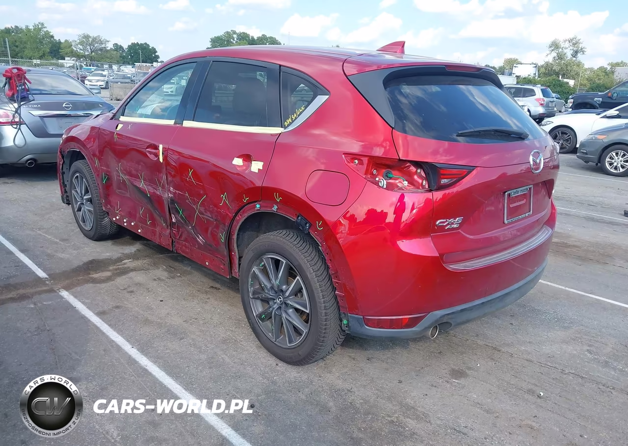 2018 Mazda Cx-5 Grand Touring VIN:JM3KFBDM4J0374040 - 3