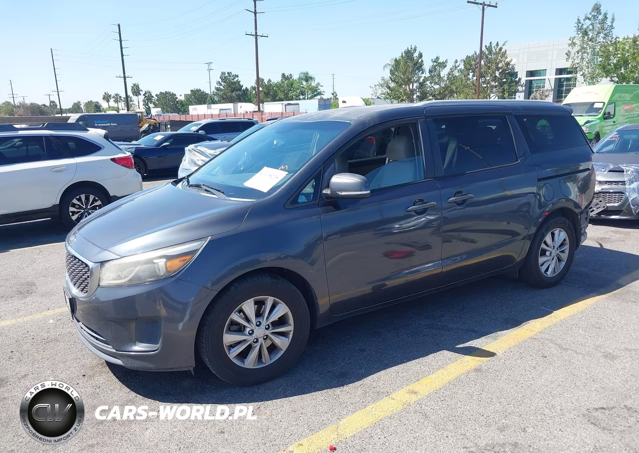 2015 Kia Sedona Lx VIN:KNDMB5C19F6029886 - 2