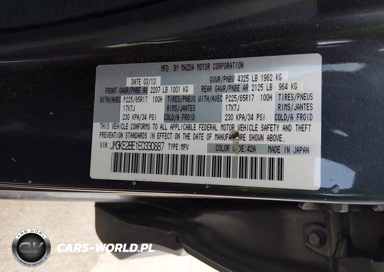 2014 Mazda Cx-5 Sport VIN:JM3KE2BE1E0330887 - 9