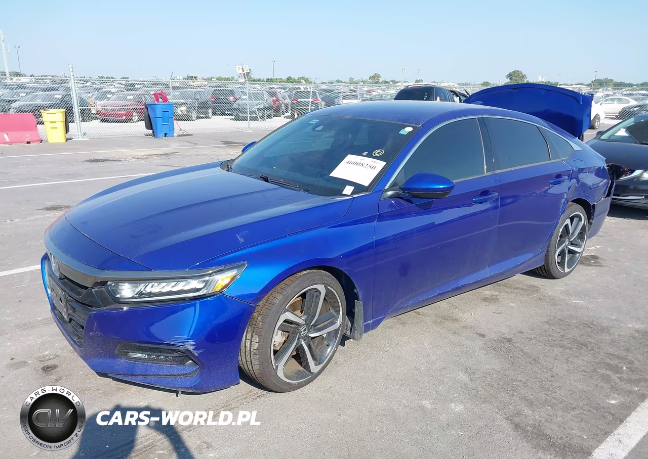 2019 Honda Accord Sport VIN:1HGCV1F34KA160418 - 2