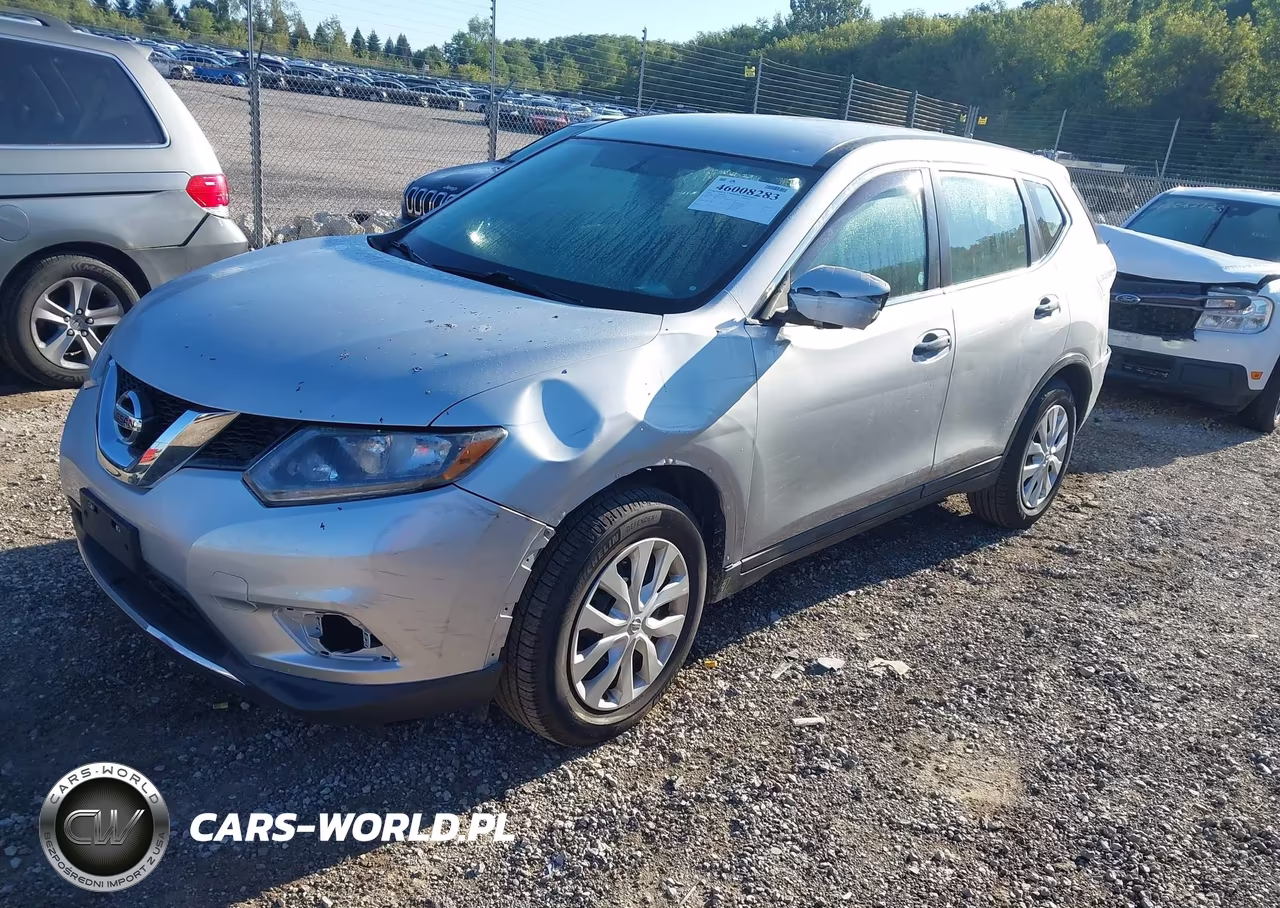 2016 Nissan Rogue S-Sl-Sv VIN:5N1AT2MT6GC754939 - 2