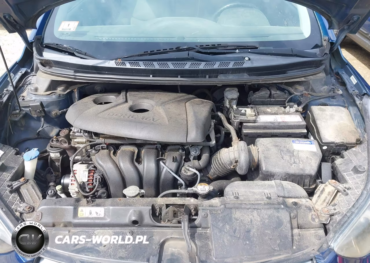 2013 Hyundai Elantra Gls VIN:KMHDH4AE6DU793102 - 10