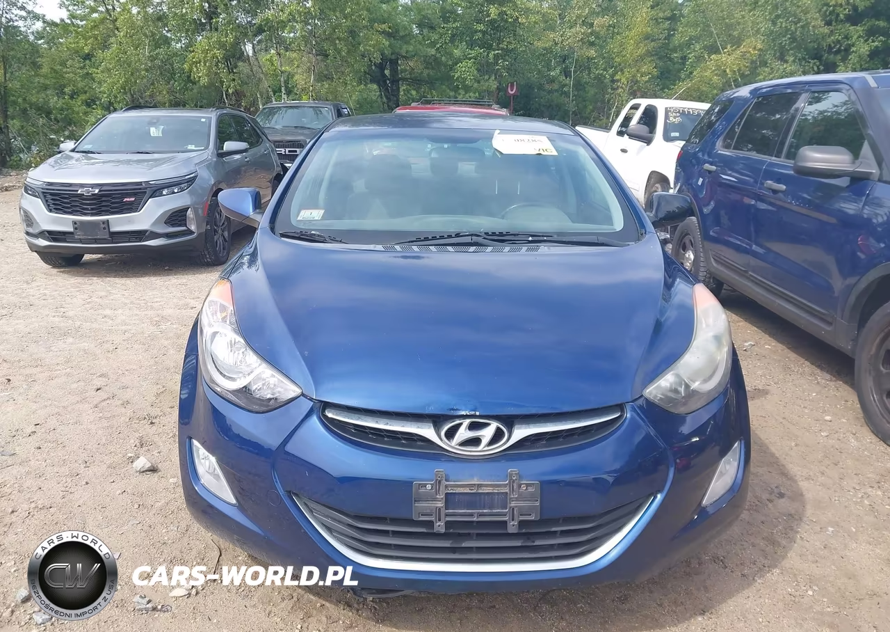 2013 Hyundai Elantra Gls VIN:KMHDH4AE6DU793102 - 12