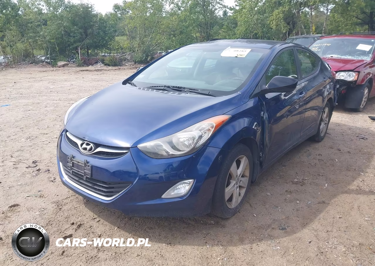 2013 Hyundai Elantra Gls VIN:KMHDH4AE6DU793102 - 2