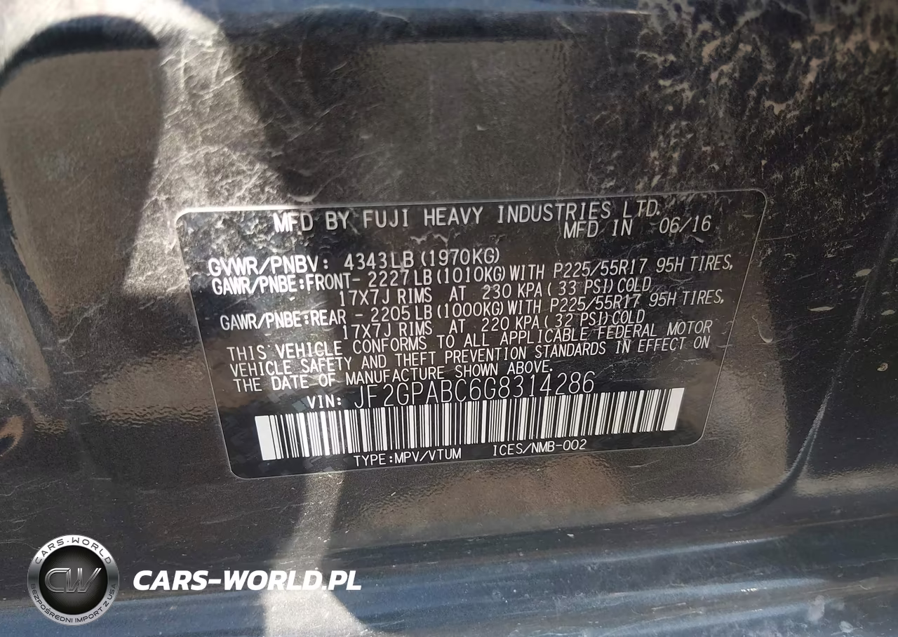 2016 Subaru Crosstrek 2.0I Premium VIN:JF2GPABC6G8314286 - 9