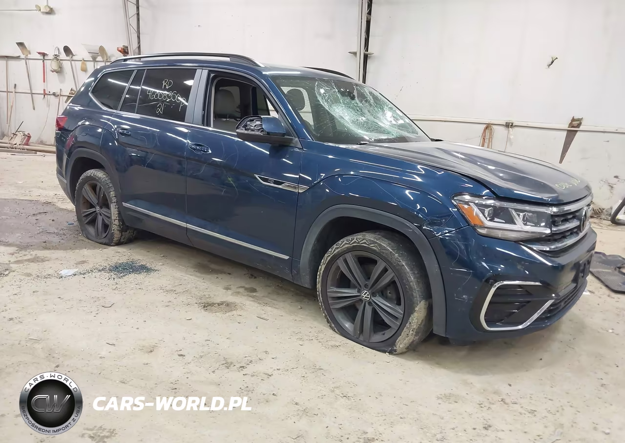 2021 Volkswagen Atlas 3.6L V6 Se W-Technology R-Line