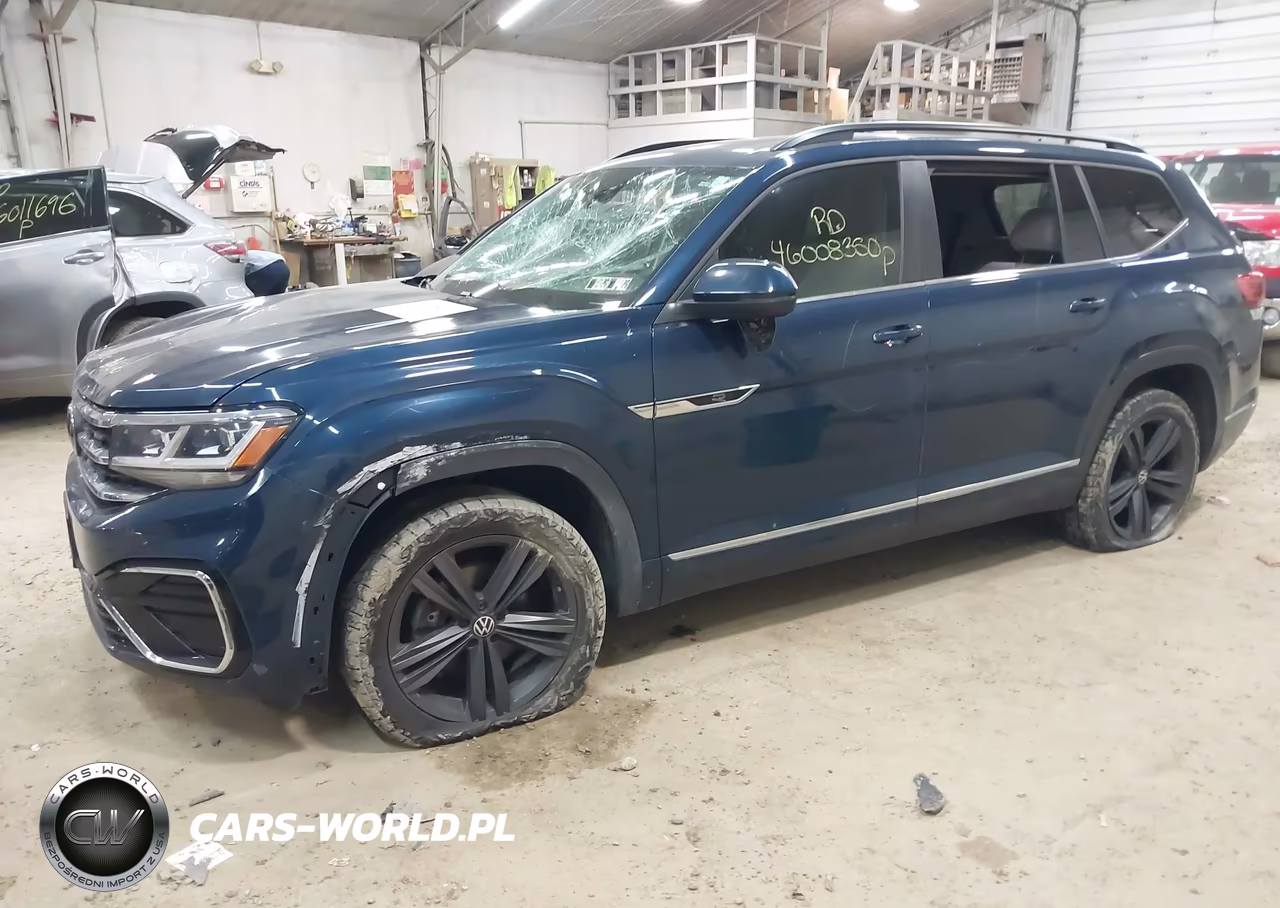 2021 Volkswagen Atlas 3.6L V6 Se W-Technology R-Line VIN:1V2PR2CA5MC563519 - 2