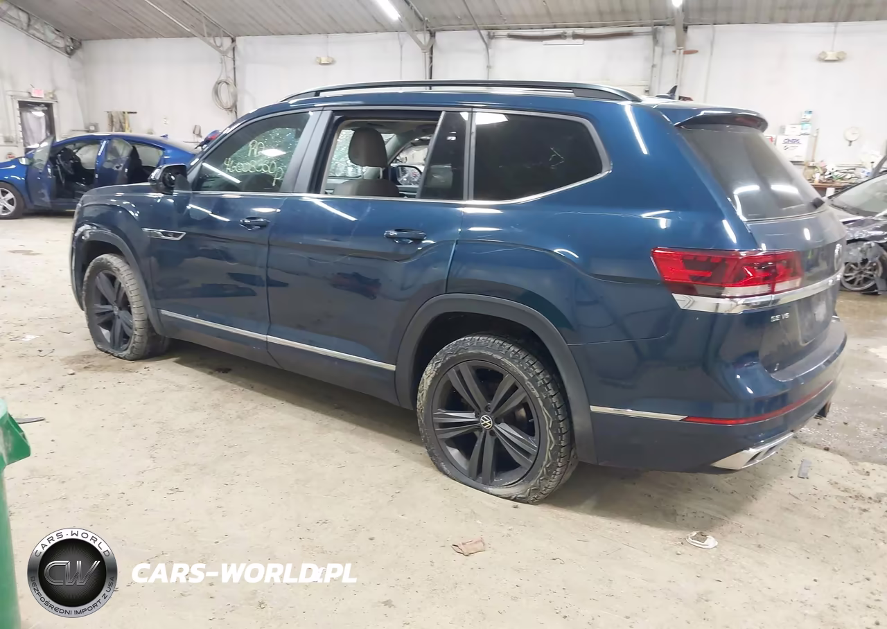 2021 Volkswagen Atlas 3.6L V6 Se W-Technology R-Line VIN:1V2PR2CA5MC563519 - 3