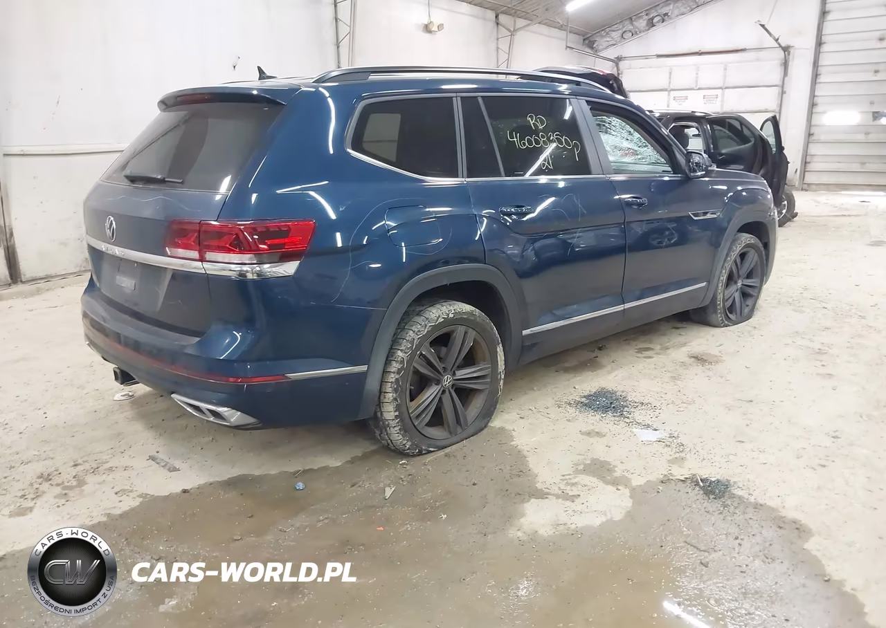 2021 Volkswagen Atlas 3.6L V6 Se W-Technology R-Line VIN:1V2PR2CA5MC563519 - 4