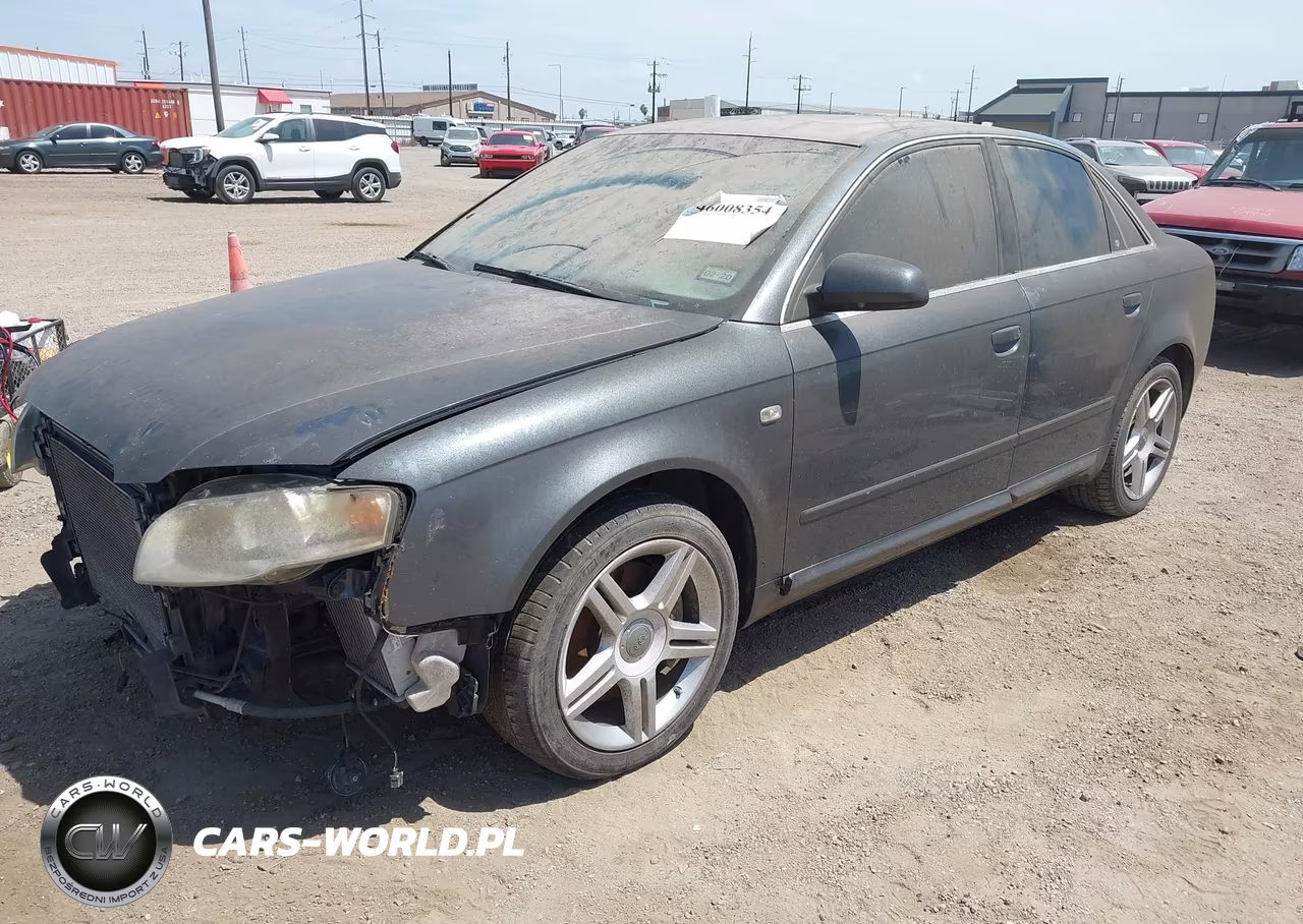 2008 Audi A4 2.0T VIN:WAUDF78E38A053402 - 2