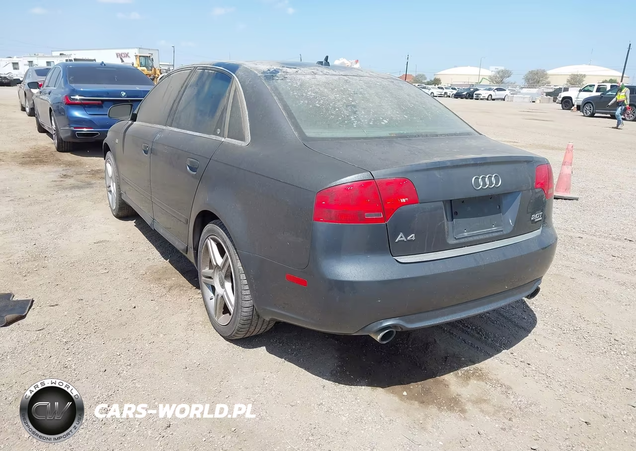 2008 Audi A4 2.0T VIN:WAUDF78E38A053402 - 3