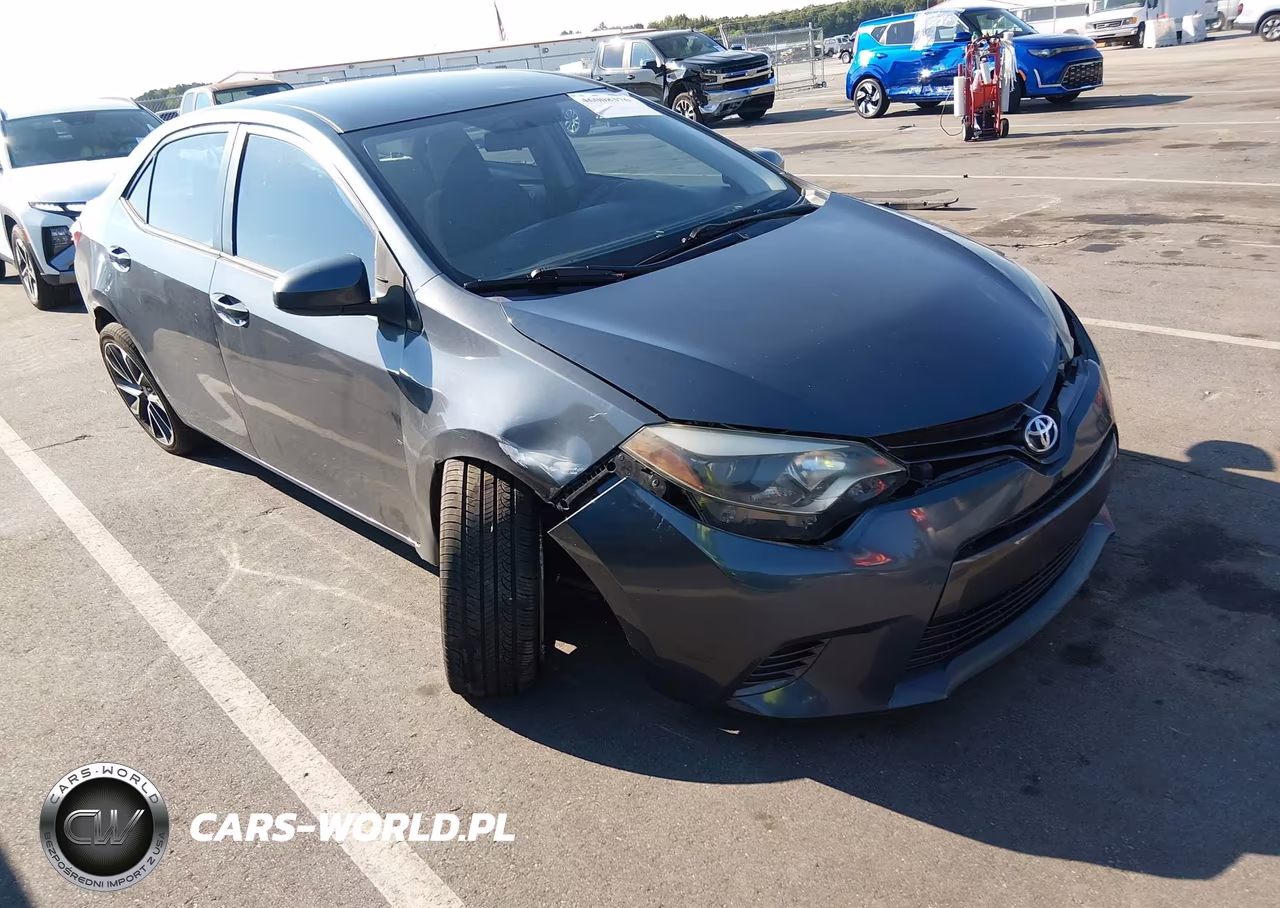 2015 Toyota Corolla Le VIN:2T1BURHE7FC472762 - 1