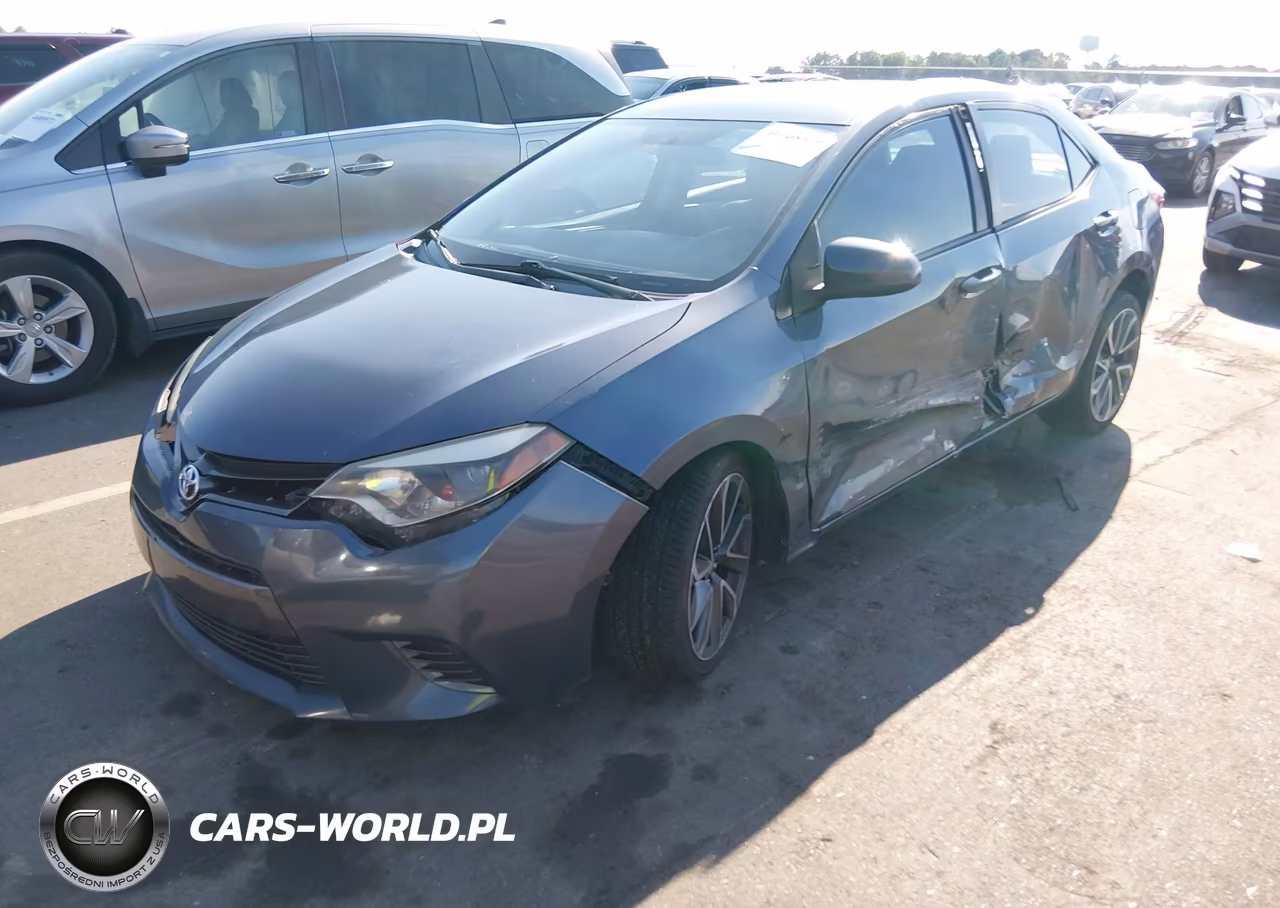 2015 Toyota Corolla Le VIN:2T1BURHE7FC472762 - 2