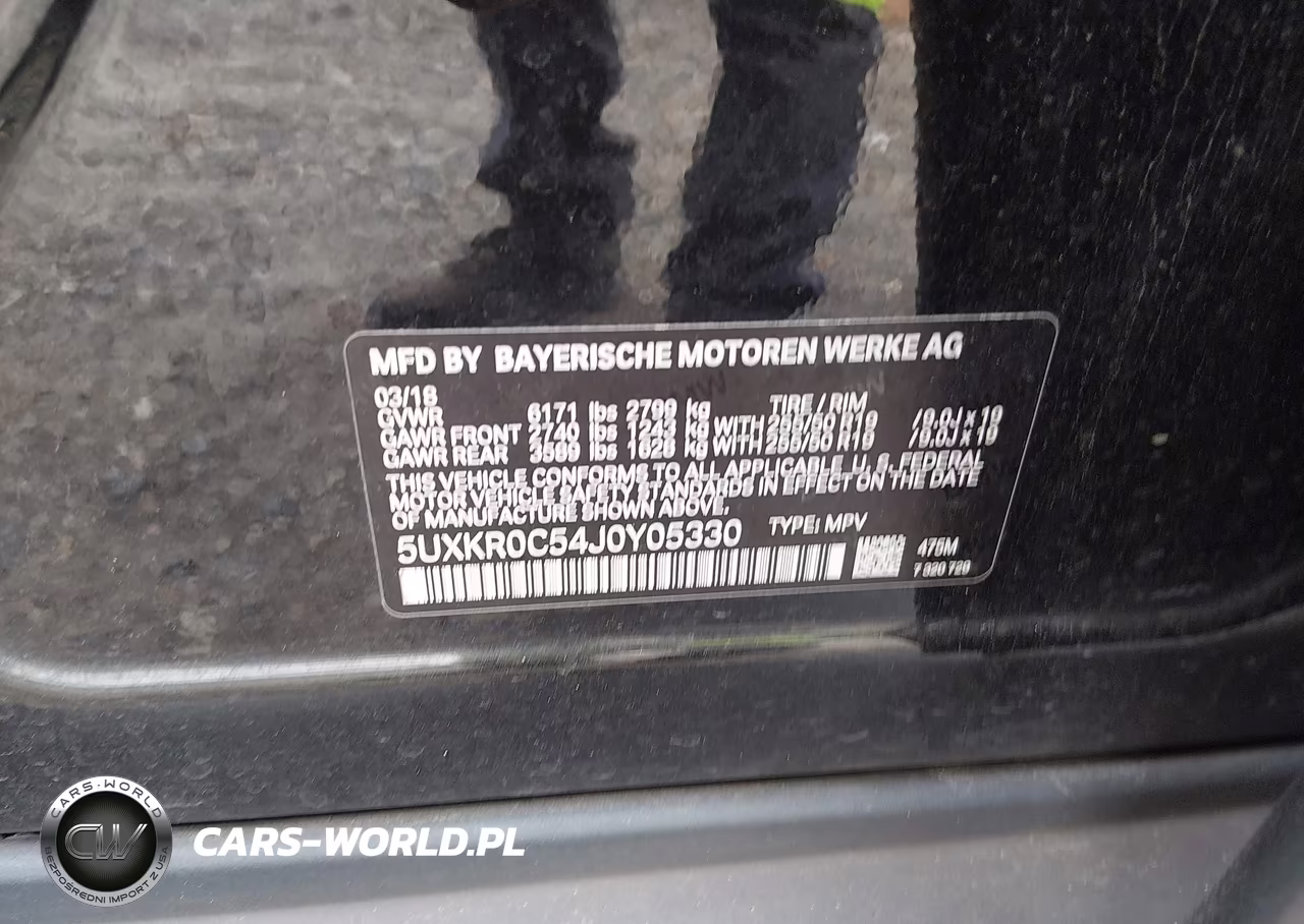 2018 BMW X5 xDrive35I VIN:5UXKR0C54J0Y05330 - 9