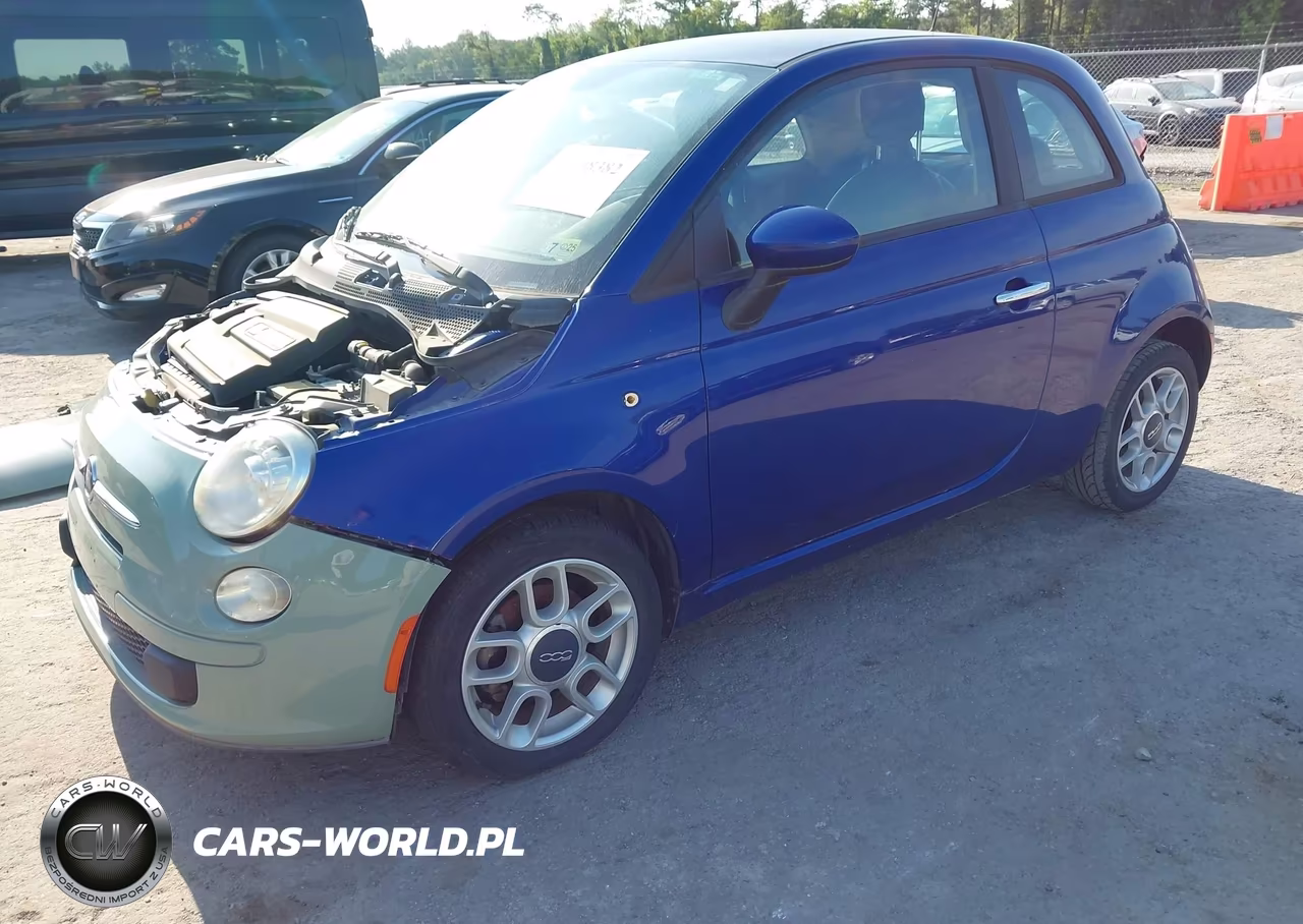 2012 Fiat 500 Pop VIN:3C3CFFAR2CT381082 - 2