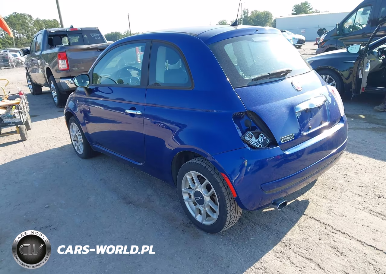 2012 Fiat 500 Pop VIN:3C3CFFAR2CT381082 - 3