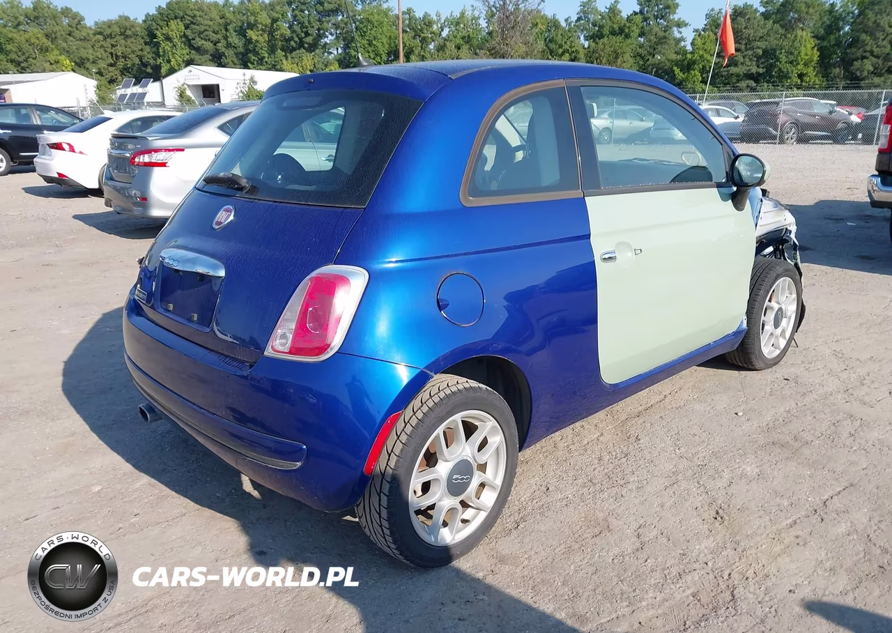 2012 Fiat 500 Pop VIN:3C3CFFAR2CT381082 - 4