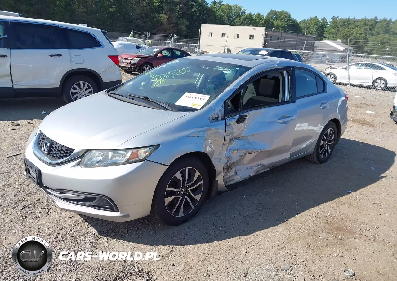 2013 Honda Civic Ex VIN:19XFB2F8XDE208820 - 2