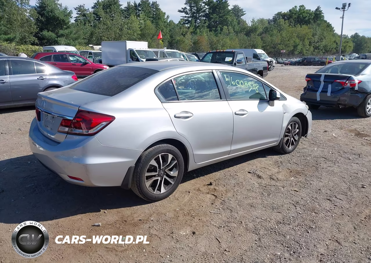 2013 Honda Civic Ex VIN:19XFB2F8XDE208820 - 4