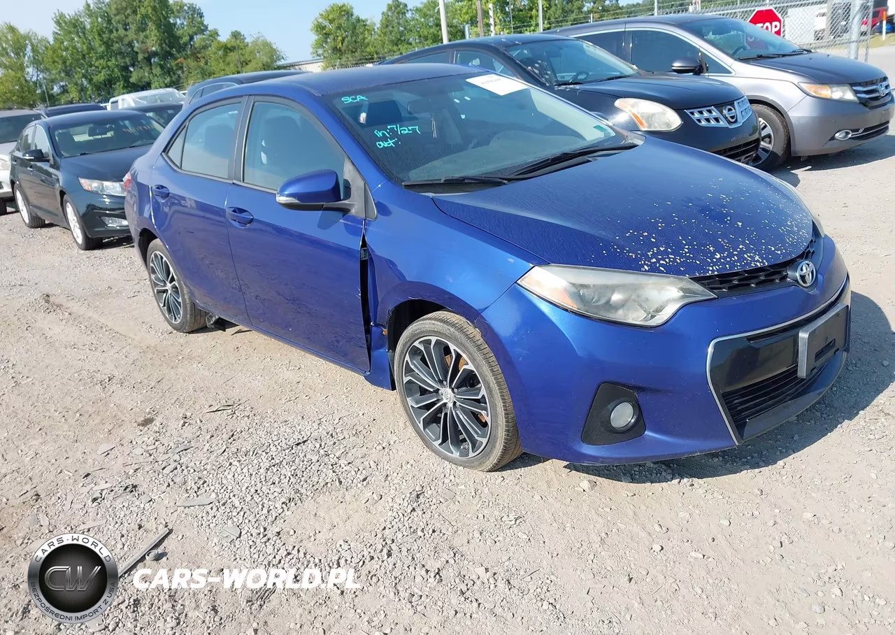 2014 Toyota Corolla S Plus