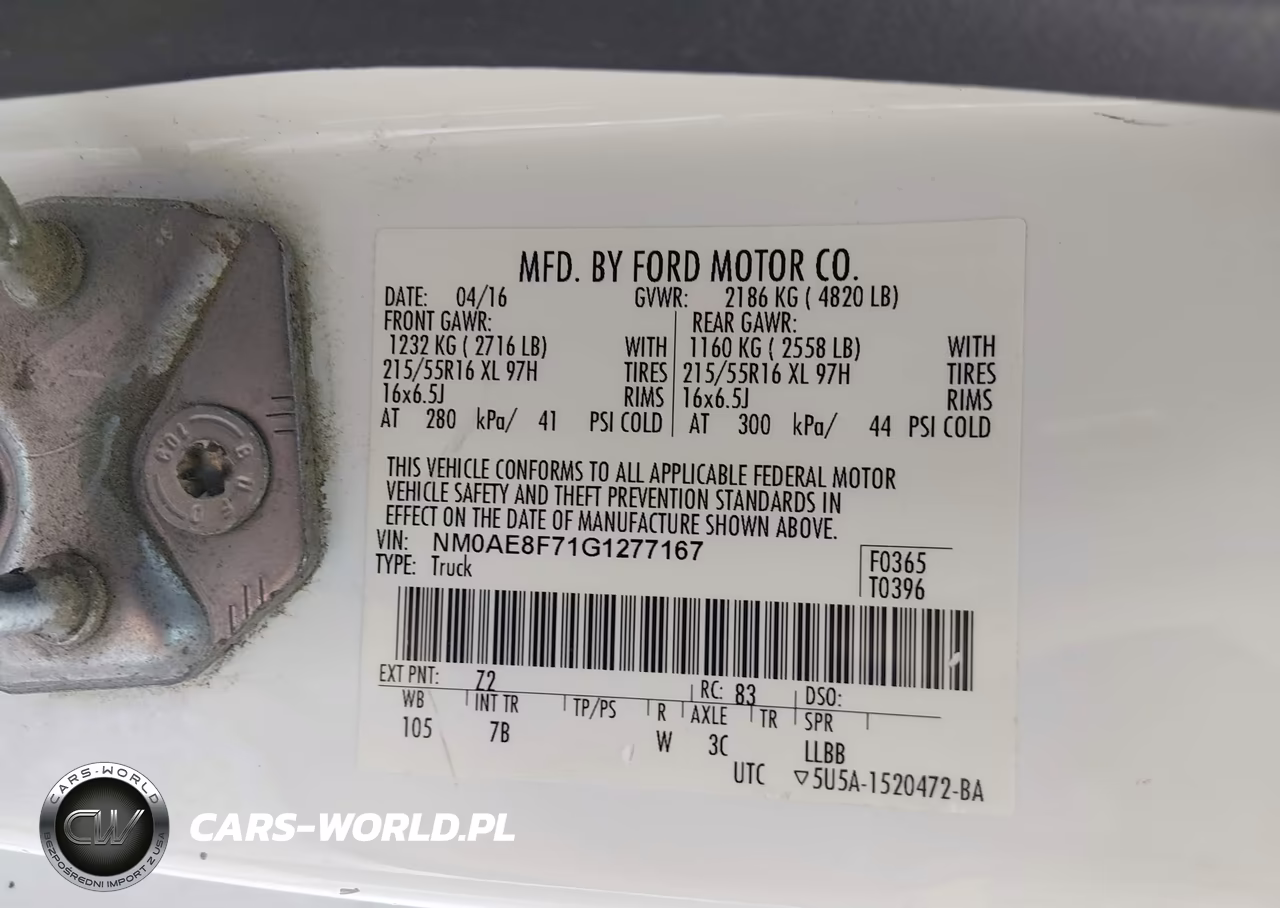 2016 Ford Transit Connect Xlt VIN:NM0AE8F71G1277167 - 9
