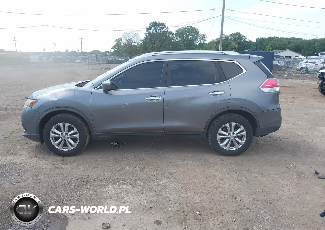 2016 Nissan Rogue Sv VIN:KNMAT2MVXGP602208 - 14