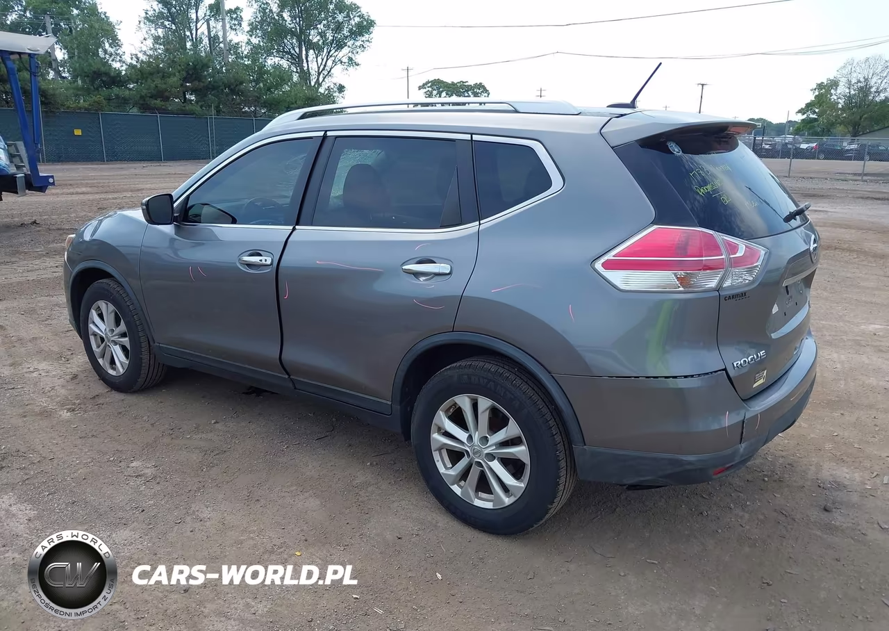 2016 Nissan Rogue Sv VIN:KNMAT2MVXGP602208 - 3