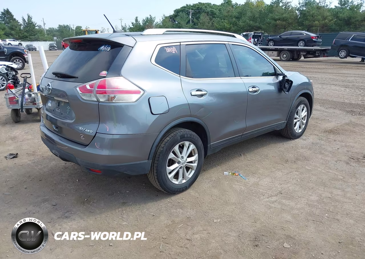 2016 Nissan Rogue Sv VIN:KNMAT2MVXGP602208 - 4