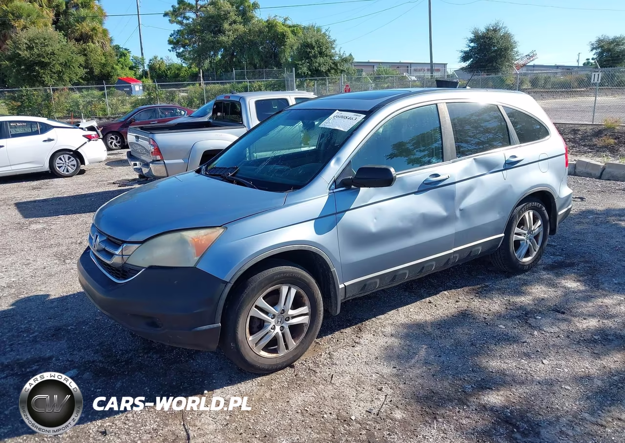 2010 Honda Cr-V Ex-L VIN:5J6RE3H70AL031674 - 2