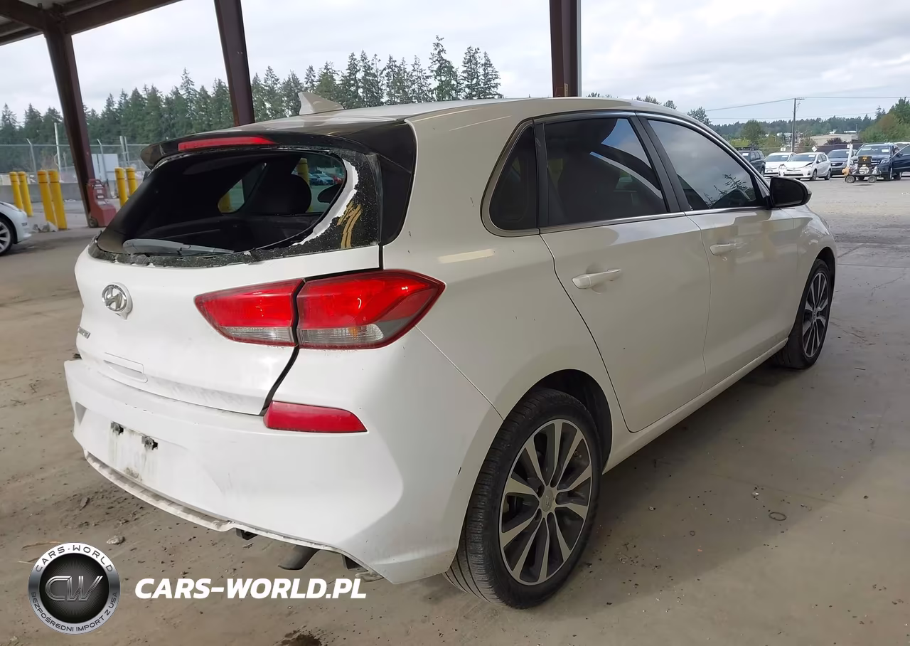 2018 Hyundai Elantra Gt VIN:KMHH35LE3JU068264 - 4