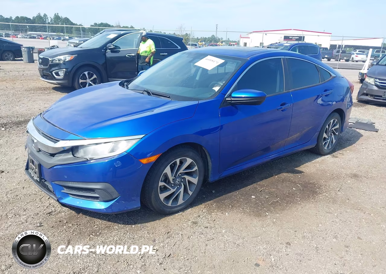 2017 Honda Civic Ex VIN:19XFC2F70HE021869 - 2