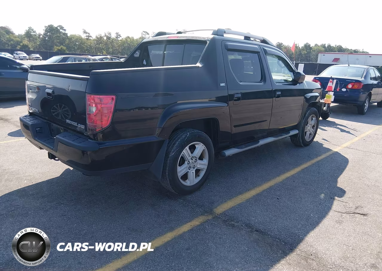 2010 Honda Ridgeline Rtl VIN:5FPYK1F55AB003346 - 4