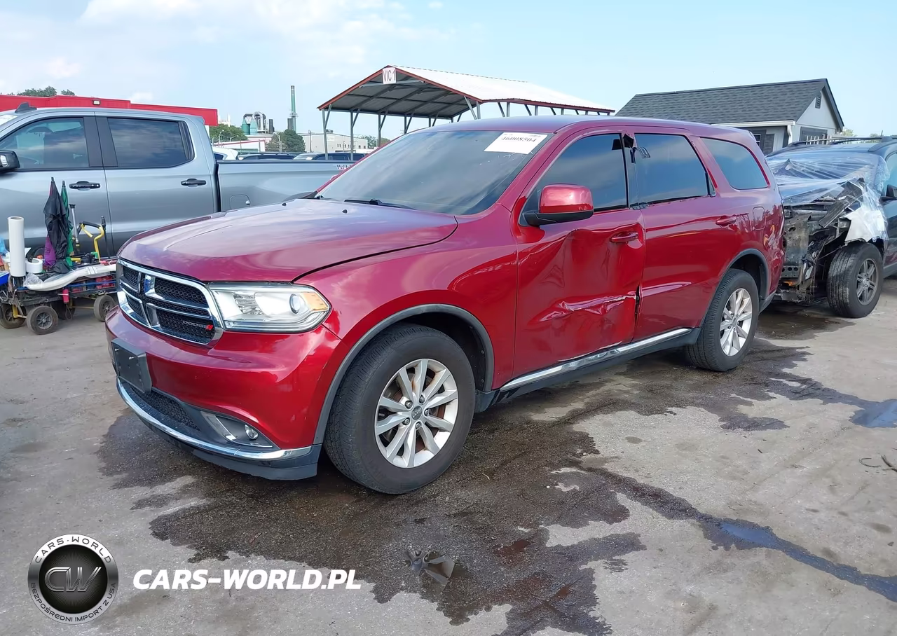 2014 Dodge Durango Sxt VIN:1C4RDJAG6EC345486 - 2