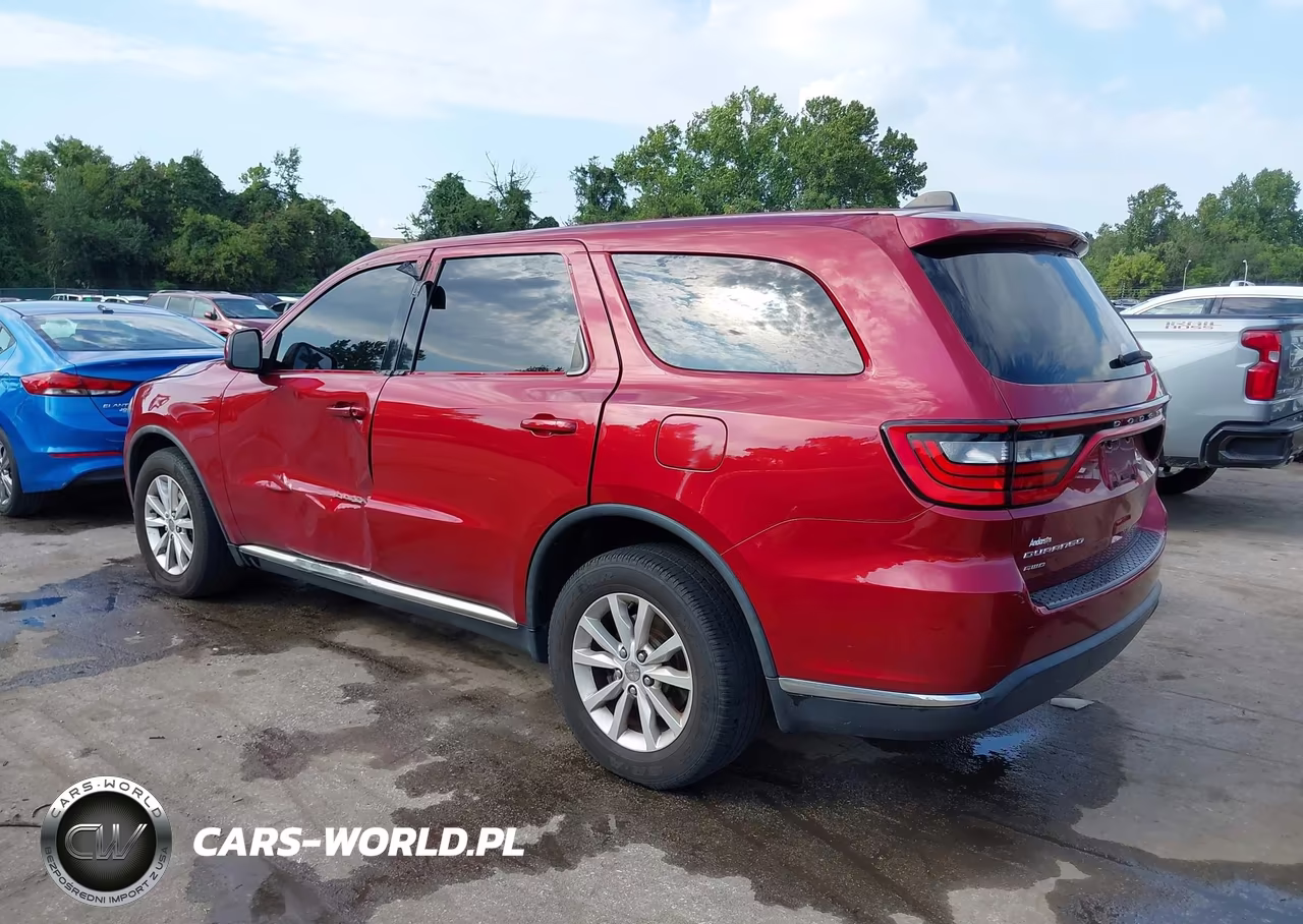 2014 Dodge Durango Sxt VIN:1C4RDJAG6EC345486 - 3