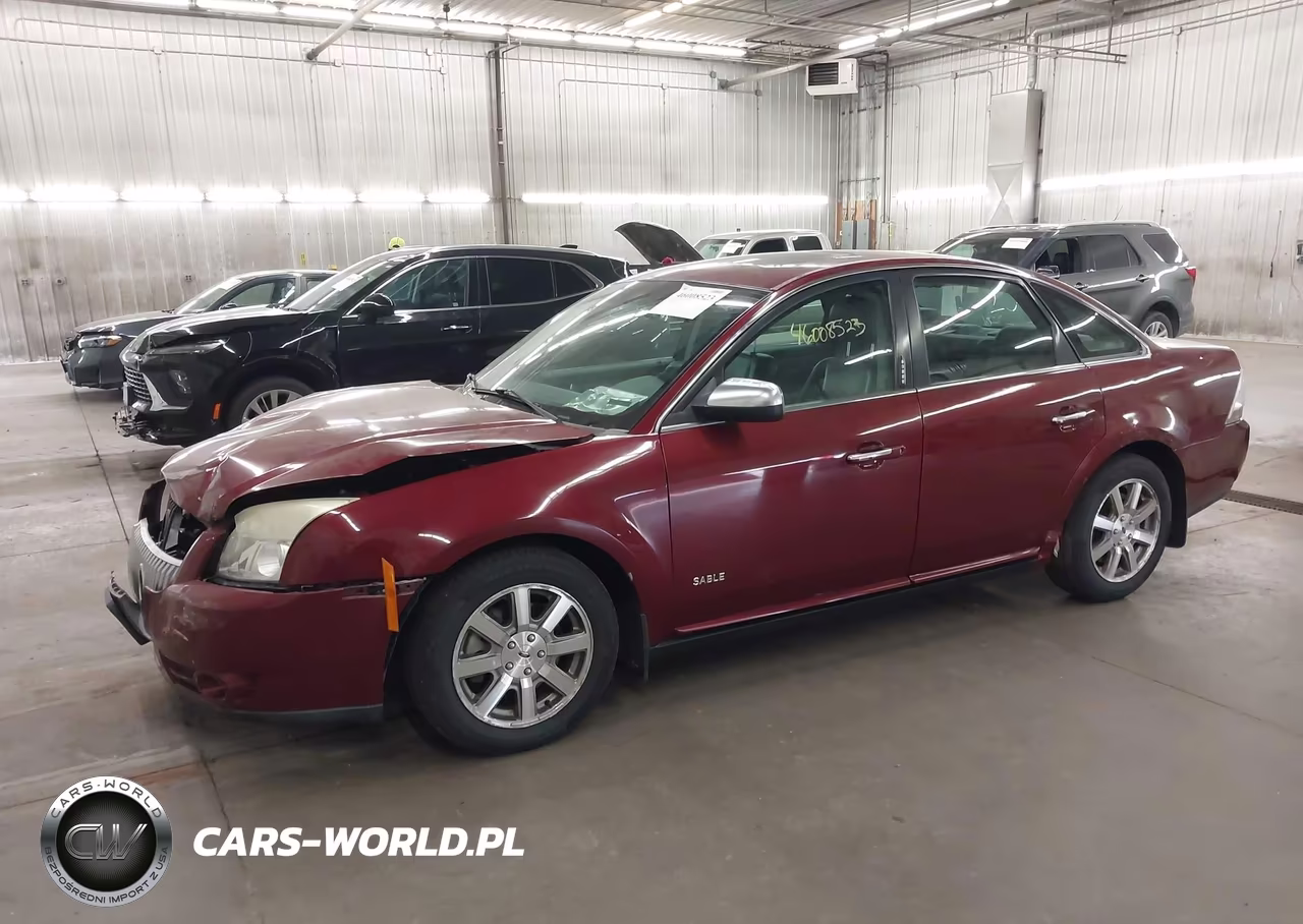 2008 Mercury Sable Premier VIN:1MEHM42W08G614791 - 2