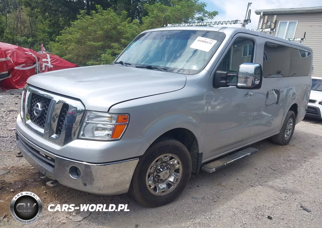 2017 Nissan Nv Passenger Nv3500 Hd Sl V8 VIN:5BZAF0AA0HN853250 - 2
