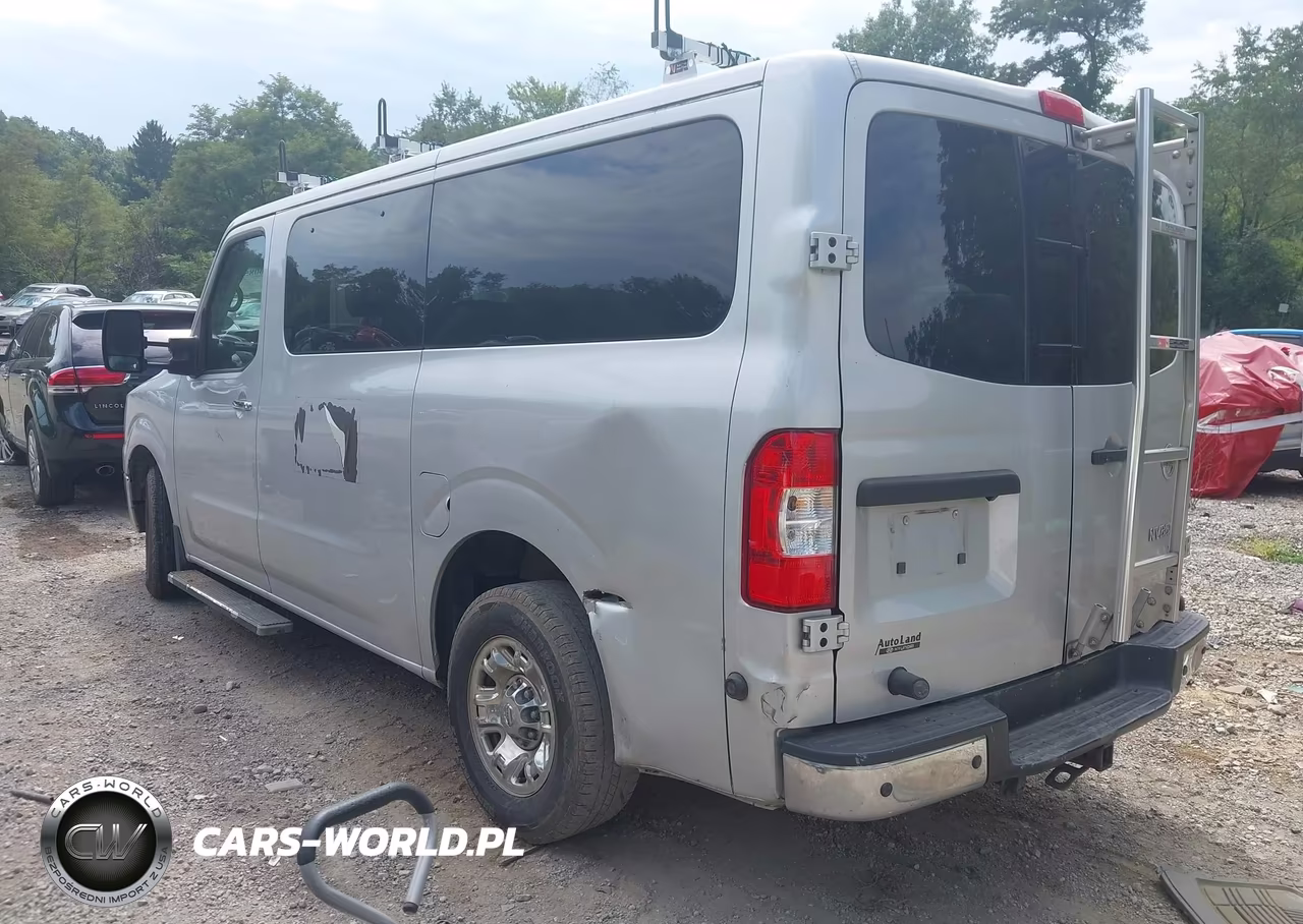 2017 Nissan Nv Passenger Nv3500 Hd Sl V8 VIN:5BZAF0AA0HN853250 - 3