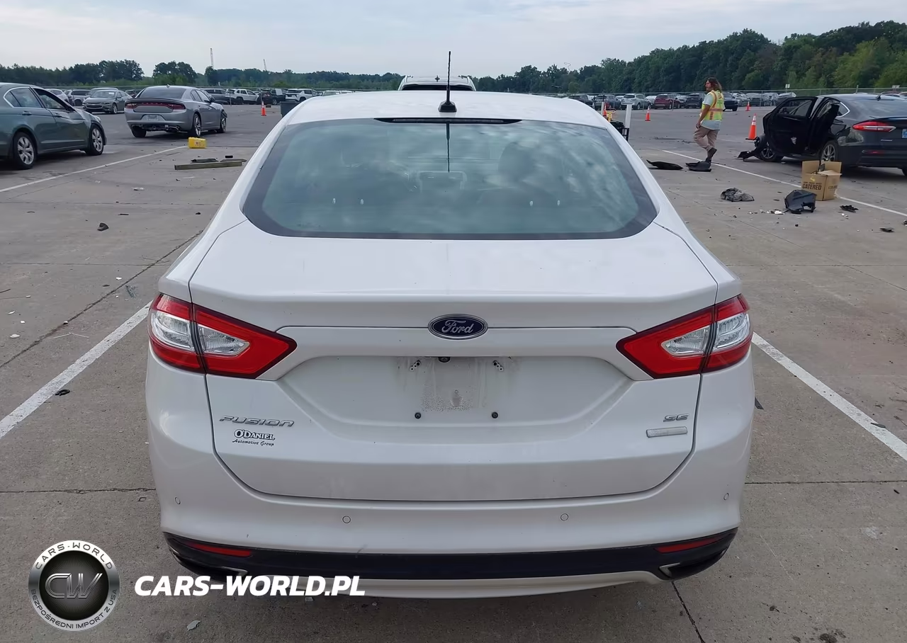 2016 Ford Fusion Se VIN:3FA6P0T94GR381402 - 16